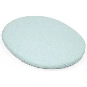 Cheap Stokke - Sleepi Mini Fitted Sheet, Dots Sage - cutbabycare.com | baby boutique & care hub Health Safety