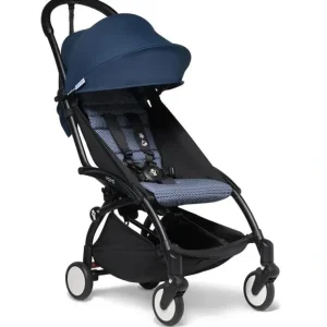 New Stokke - Yoyo2 Stroller & Color Pack 6M+ Bundle, Black Frame & Air France Navy - cutbabycare.com | baby boutique & care hub Car Seats