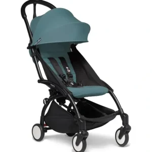 New Stokke - Yoyo2 Stroller & Color Pack 6M+ Combo, Black Frame/Aqua Pack - cutbabycare.com | baby boutique & care hub Car Seats