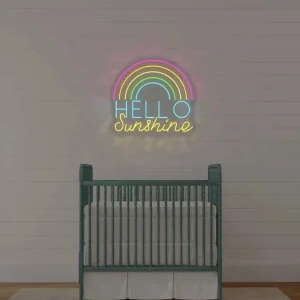 Sugar + Maple Neon Sign | Hello Sunshine - cutbabycare.com | baby boutique & care hub