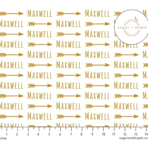 Online Sugar + Maple Personalized Plush Minky Fleece Personalized Blanket | Arrow - cutbabycare.com | baby boutique & care hub Stroller