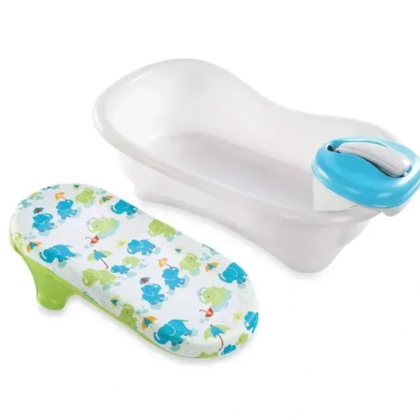 Flash Sale Summer Infant Newborn-to-Toddler Bath Tub Center & Showerin Blue - cutbabycare.com | baby boutique & care hub Bath Potty