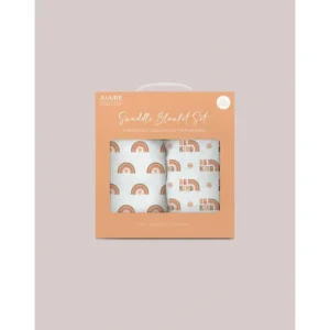 Best Sale Swaddle Blanket Set - Be Kind Rainbows - cutbabycare.com | baby boutique & care hub Stroller