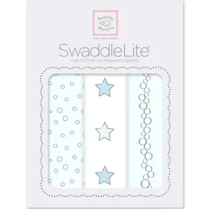 Best Swaddle Designs - 3Pk Bubble Dots, Stars, Champagne Marquisette Swaddles - cutbabycare.com | baby boutique & care hub Stroller