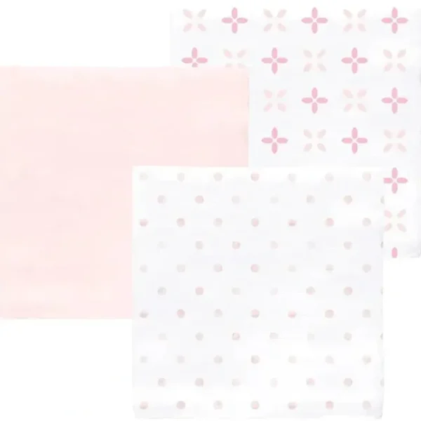 Cheap Swaddle Designs - 3Pk Muslin Swaddle Blankets, Pink Springfield - cutbabycare.com | baby boutique & care hub Stroller