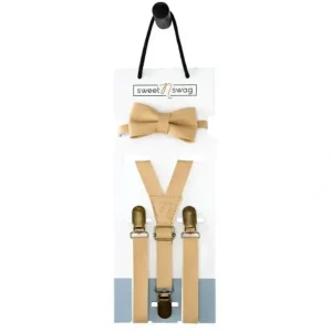 Sweet N Sing - Bow Tie Set The Perfect Match, Birch - cutbabycare.com | baby boutique & care hub