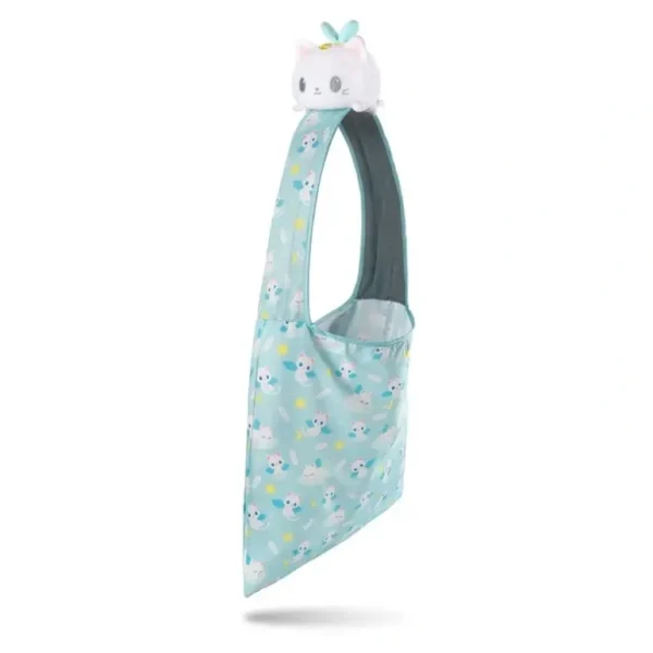 Tee Turtle Plushie Tote Bag Light Blue Angel Cats Tote Bag White Plushie - cutbabycare.com | baby boutique & care hub