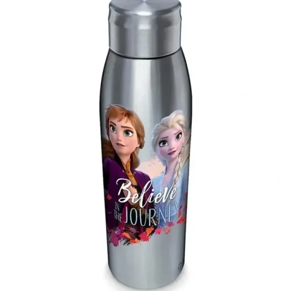 Tervis - Stainless Steel Slim Bottle With Lid, Disney Frozen 2 Anna Elsa Journey - cutbabycare.com | baby boutique & care hub