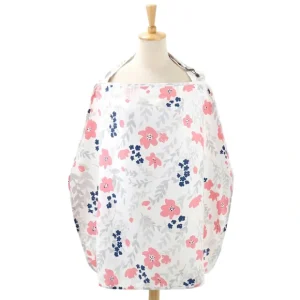 Discount The Peanut Shell Nursing Cover-Floral - cutbabycare.com | baby boutique & care hub Nursing Feeding
