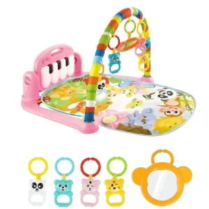 Online Toddly Kick'n'Play Pink Paradise Baby Activity Play Mat with Musical Light - cutbabycare.com | baby boutique & care hub Health Safety