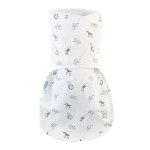 Store Tommee Tippee - Cotton Groswaddle Hip-Healthy Swaddle Alternative, Jungle Animals - cutbabycare.com | baby boutique & care hub Health Safety