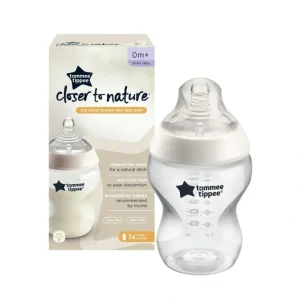 Hot Tommee Tippee Closer to Nature Bottle 260ml - cutbabycare.com | baby boutique & care hub Health Safety
