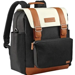 New Tomy - Jj Cole Onyx & Ivory Bloomfield Knapsack Diaper Bag - cutbabycare.com | baby boutique & care hub Stroller