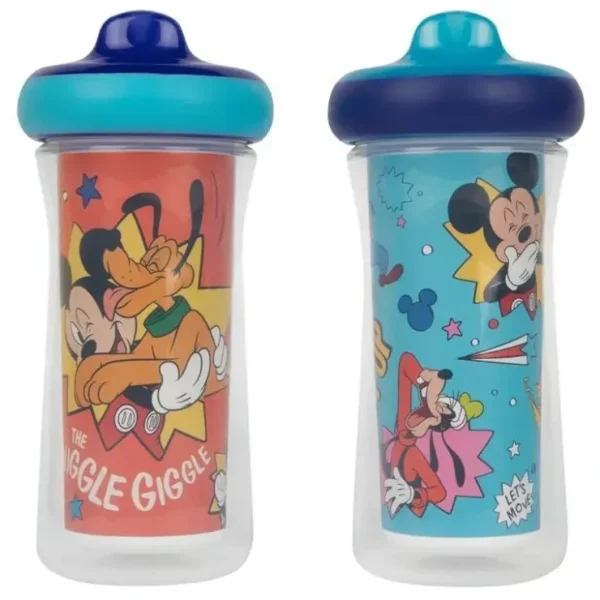 Shop Tomy - 2Pk Disney Mickey Mouse Insulated Sippy Cup 9Oz - cutbabycare.com | baby boutique & care hub Shop All