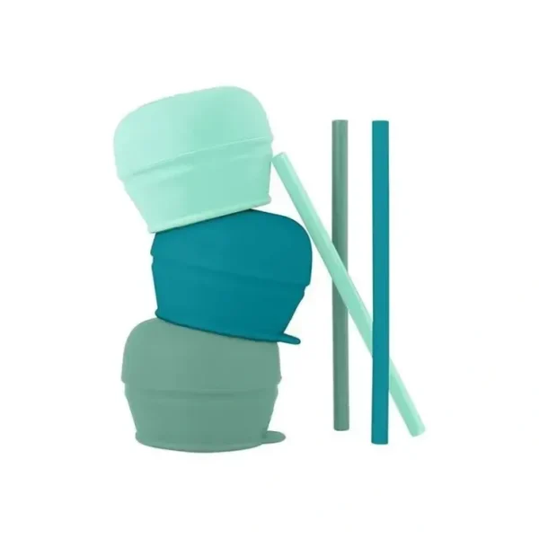 Online Tomy - Snug Straw 3 Pk Lids, Green - cutbabycare.com | baby boutique & care hub Shop All