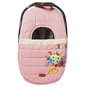 Shop Tomy JJ Cole Pink Car Seat Cover - cutbabycare.com | baby boutique & care hub Stroller