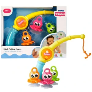 Shop Tomy Toomies 3-In-1 Fishing Frenzy Bath Time Fun Activity Toy Baby/Toddler 18m+ - cutbabycare.com | baby boutique & care hub Bath Potty