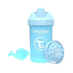 Fashion Twistshake Crawler Cup 8M+ 10oz - Baby Blue - cutbabycare.com | baby boutique & care hub Health Safety