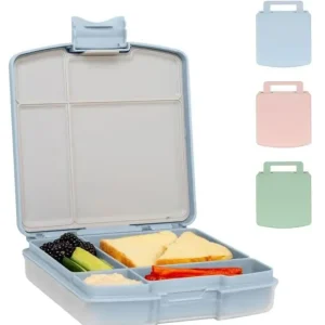 Cheap Ubbi - Bento Lunch Box for Kids, Cloudy Blue - cutbabycare.com | baby boutique & care hub Health Safety
