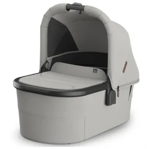 Flash Sale Uppababy - Bassinet V3, Savannah(Pearl Gray Jacquard/Carbon Frame) - cutbabycare.com | baby boutique & care hub Health Safety
