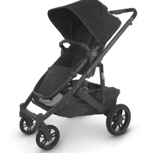Flash Sale Uppababy - Cruz Stroller V2, Jake (Charcoal/Carbon Frame/Black Leather) - cutbabycare.com | baby boutique & care hub Stroller