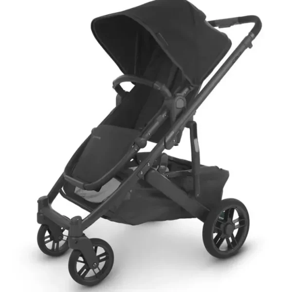 Flash Sale Uppababy - Cruz Stroller V2, Jake (Charcoal/Carbon Frame/Black Leather) - cutbabycare.com | baby boutique & care hub Stroller
