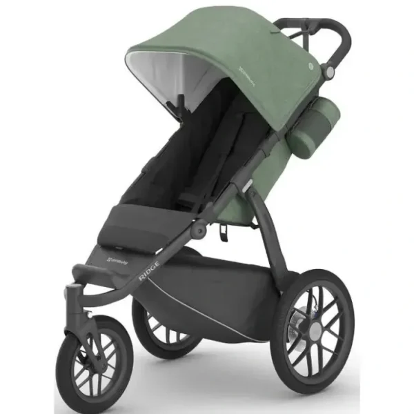 Discount Uppababy - Ridge Jogging Stroller, Gwen (Green Mélange/Carbon Frame) - cutbabycare.com | baby boutique & care hub Car Seats