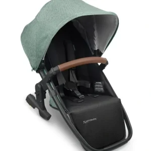 Outlet Uppababy - Rumbleseat V2 Stroller, Gwen (Green Mélange/Carbon/Saddle Leather) - cutbabycare.com | baby boutique & care hub Stroller