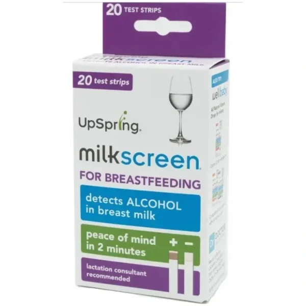 Flash Sale UpSpring Milkscreen Test for Alcohol in Breast Milk, 20-Pack - cutbabycare.com | baby boutique & care hub Shop All