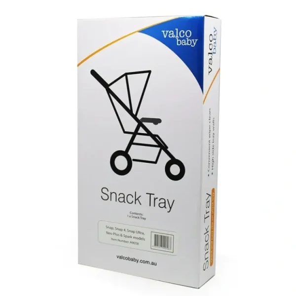 Flash Sale Valco Baby Snack Tray for Snap/Snap4/Snap Ultra/Neo Plus/Spark Stroller Black - cutbabycare.com | baby boutique & care hub Stroller