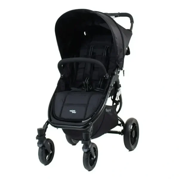 Sale Valco Baby Snap 4 Black Pram/Stroller Foldable/Recline for Baby/Infant/Toddler - cutbabycare.com | baby boutique & care hub Stroller