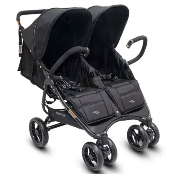 Online Valco Baby Snap Duo Blk Bty 4Wheel 2Seat Stroller - cutbabycare.com | baby boutique & care hub Stroller