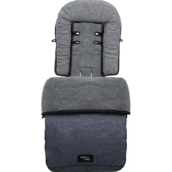 Cheap Valco Baby Universal Snug Fabric Footmuff for Baby/Infant Pram Stroller Denim - cutbabycare.com | baby boutique & care hub Stroller