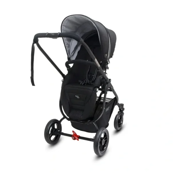 Store Valco Snap Ultra P Pram/Stroller Foldable/Ergo-Pivot Seat for Baby/Infant Black - cutbabycare.com | baby boutique & care hub Stroller