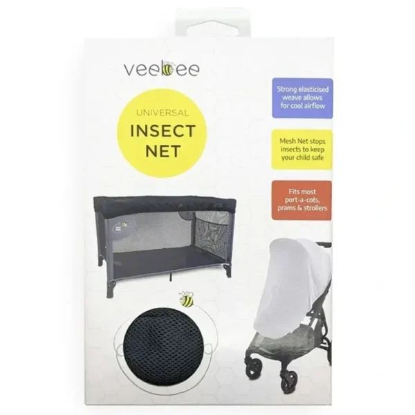 Best VeeBee Babies/Newborns Universal Insect Protection Bug Net Mesh For Stroller/Bed - cutbabycare.com | baby boutique & care hub Stroller