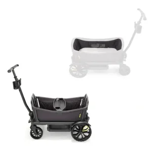 Outlet Veer Comfortable Cruiser Stroller Wagon With Veer Cruiser Bassinet Nap System Black - cutbabycare.com | baby boutique & care hub Stroller