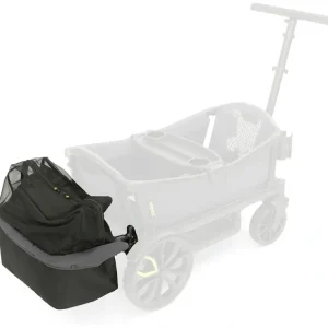 Outlet Veer Removable And Washable Fabric Foldable Rear Storage Basket With Zipper Mesh Top - cutbabycare.com | baby boutique & care hub Gear Travel