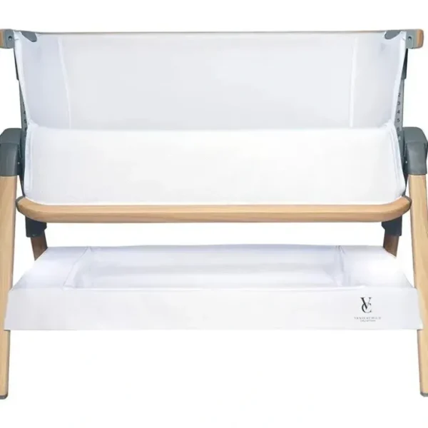 Best Sale Venice Child - California Dreaming Bedside Crib Bassinet w/Travel Bag, White Wood - cutbabycare.com | baby boutique & care hub Shop All