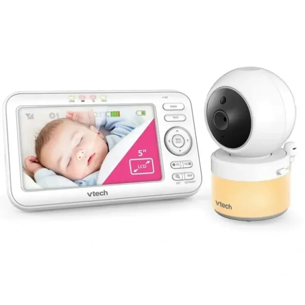 Flash Sale VTech BM5600 Pan/Tilt Full Colour Video/Audio Baby Monitor w/Temperature Sensor - cutbabycare.com | baby boutique & care hub Shop All