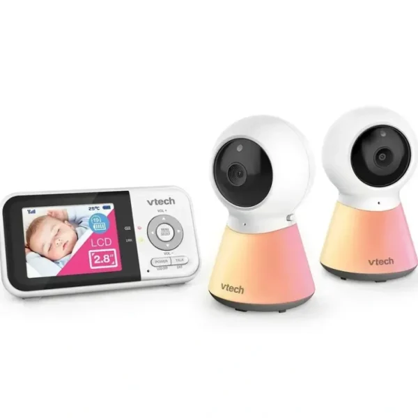 Shop VTech BM3350N 2-Camera 7cm Full Colour Digital Baby Monitor/Sound Home Security - cutbabycare.com | baby boutique & care hub Shop All