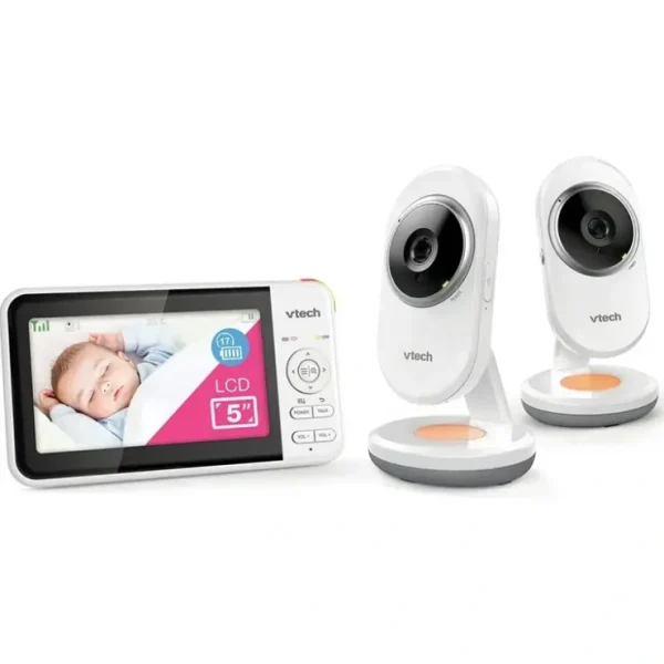 Fashion VTech BM5250N 13cm Full Colour 2-Camera Sound Digital Baby Monitor Video & Audio - cutbabycare.com | baby boutique & care hub Shop All