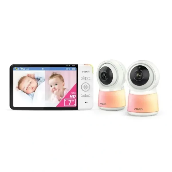 Fashion VTech 2-Camera 7 Inch Smart HD Video Baby Monitor With Remote Access 1080p - cutbabycare.com | baby boutique & care hub Shop All