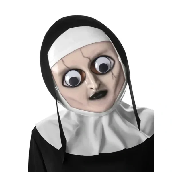 Discount Warner Bros The Nun Googly Eyes Mask Halloween Horror Party Adult Unisex Costume - cutbabycare.com | baby boutique & care hub Shop All
