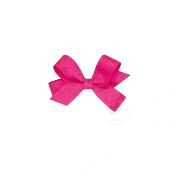 Sale Wee Ones - Basic Grosgrain Bow, Shocking Pink - cutbabycare.com | baby boutique & care hub Shop All