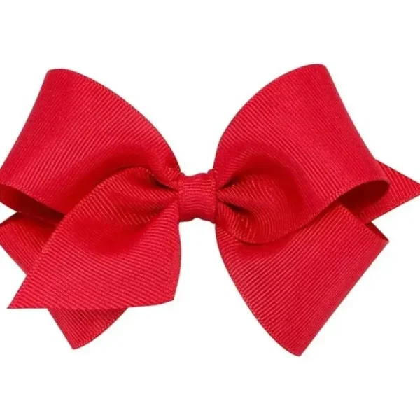 Outlet Wee Ones - Basic Small Grosgrain Bow, Red - cutbabycare.com | baby boutique & care hub Shop All