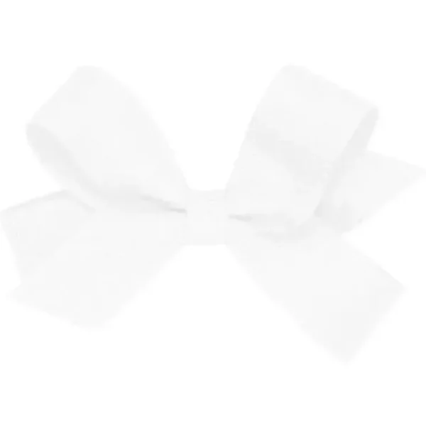 Best Wee Ones - Basic Tiny Grosgrain Bow, White - cutbabycare.com | baby boutique & care hub Shop All