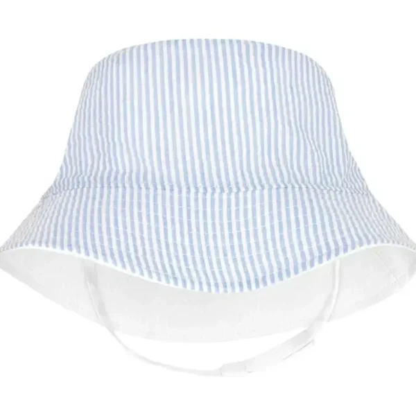 Flash Sale Wee Ones - Boys' Reversible Seersucker Sun Hat, 6-12M - cutbabycare.com | baby boutique & care hub Shop All