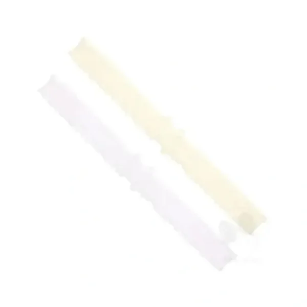 Discount Wee Ones - 2Pk Add-A-Bow Stretch Ruffle Edge Girls Baby Bands, Ivory - cutbabycare.com | baby boutique & care hub Shop All