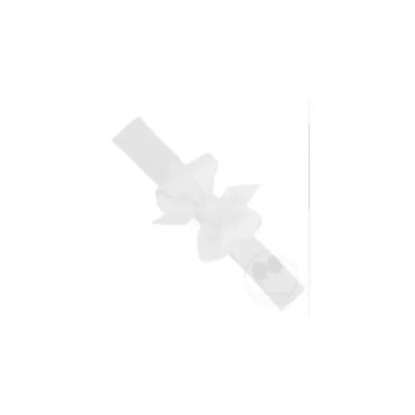 Store Wee Ones Infant Headband W/Double Basic Bow - White 6-24 Months - cutbabycare.com | baby boutique & care hub Shop All