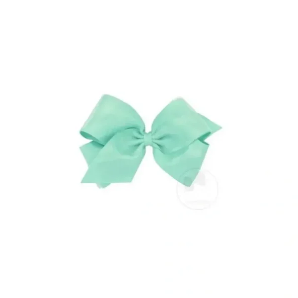 New Wee Ones King Organza Overlay Green Bow, 6.25 X 5 (2 1/4 Ribbon), Tropic - cutbabycare.com | baby boutique & care hub Shop All
